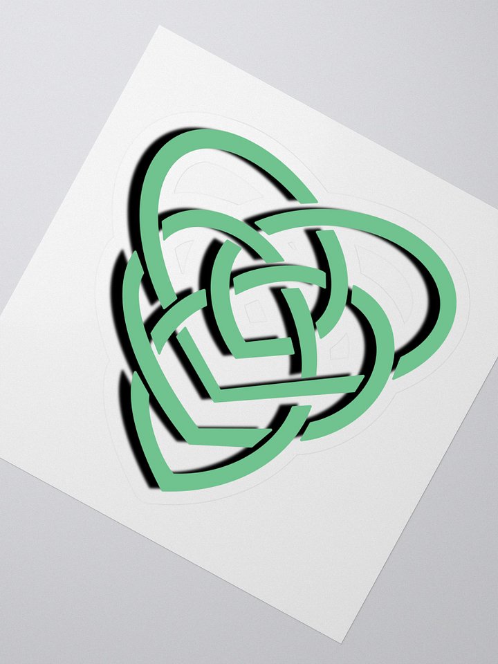 Celtic Motherhood Knot Design - Eternal Bond Symbol Art, Irish Family Heritage Print, Mother & Child product image (2)