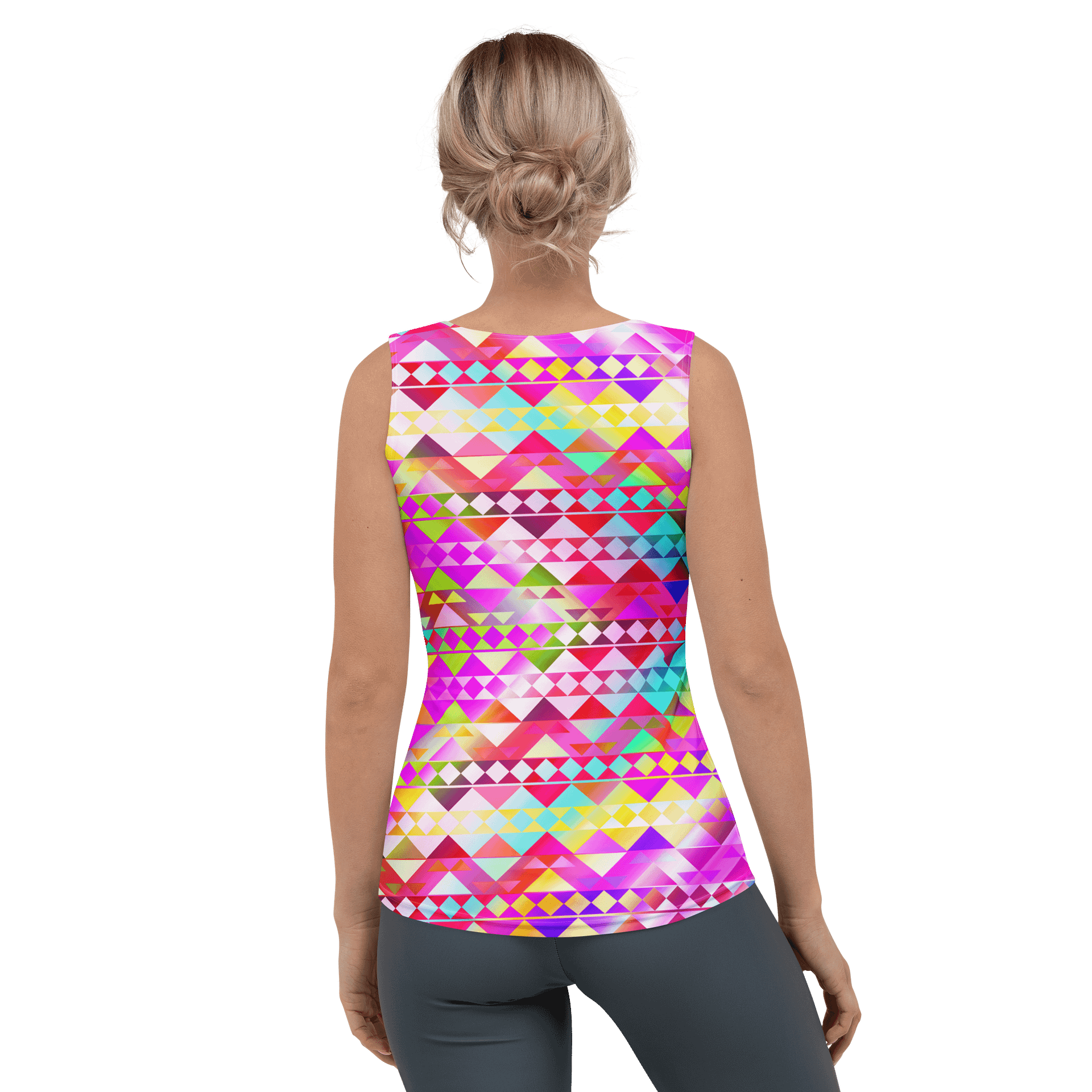 Pink Tribal Tank Top product image (2)