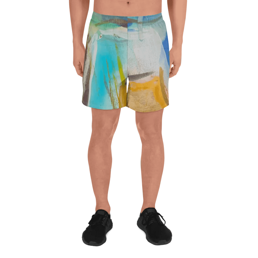 original artwork printed on sports shorts, eyecatcher product image (5)