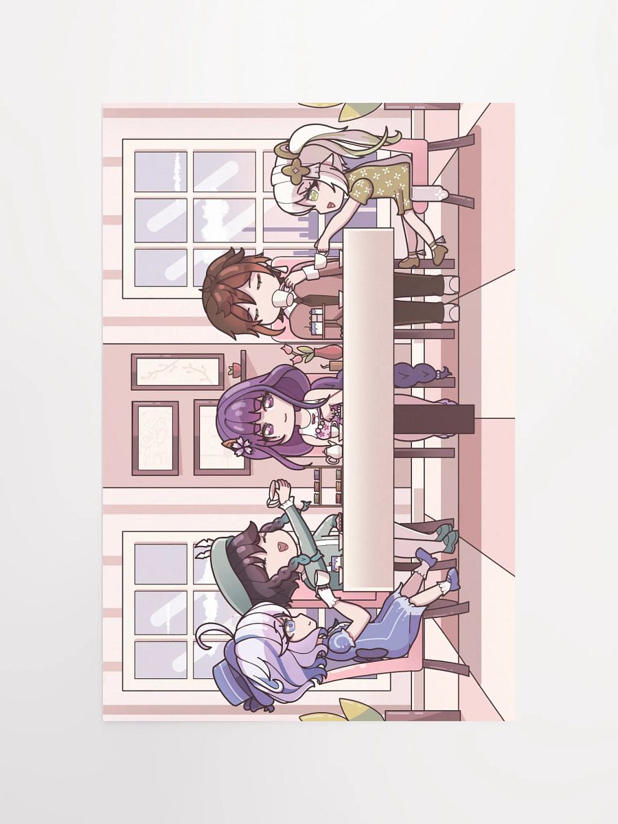 Genshin Impact - Archons Tea Party (chibi) Poster product image (4)