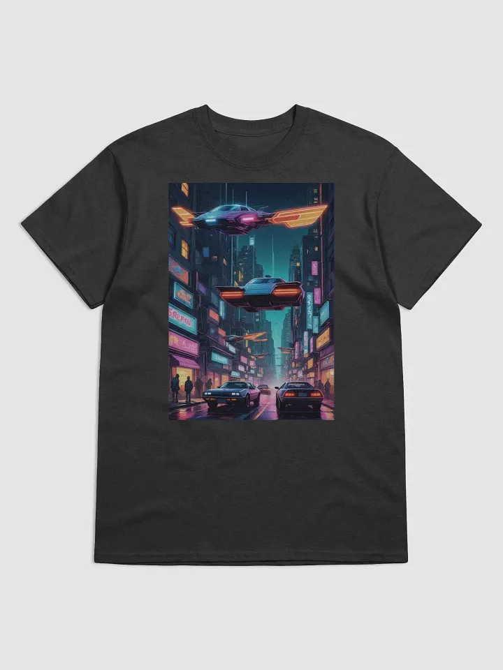 Neon Nights Cyberpunk T-Shirt product image (4)