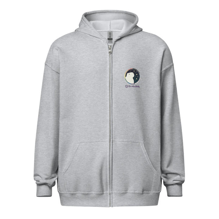 zipped hoodie : gaymin' progressive product image (22)