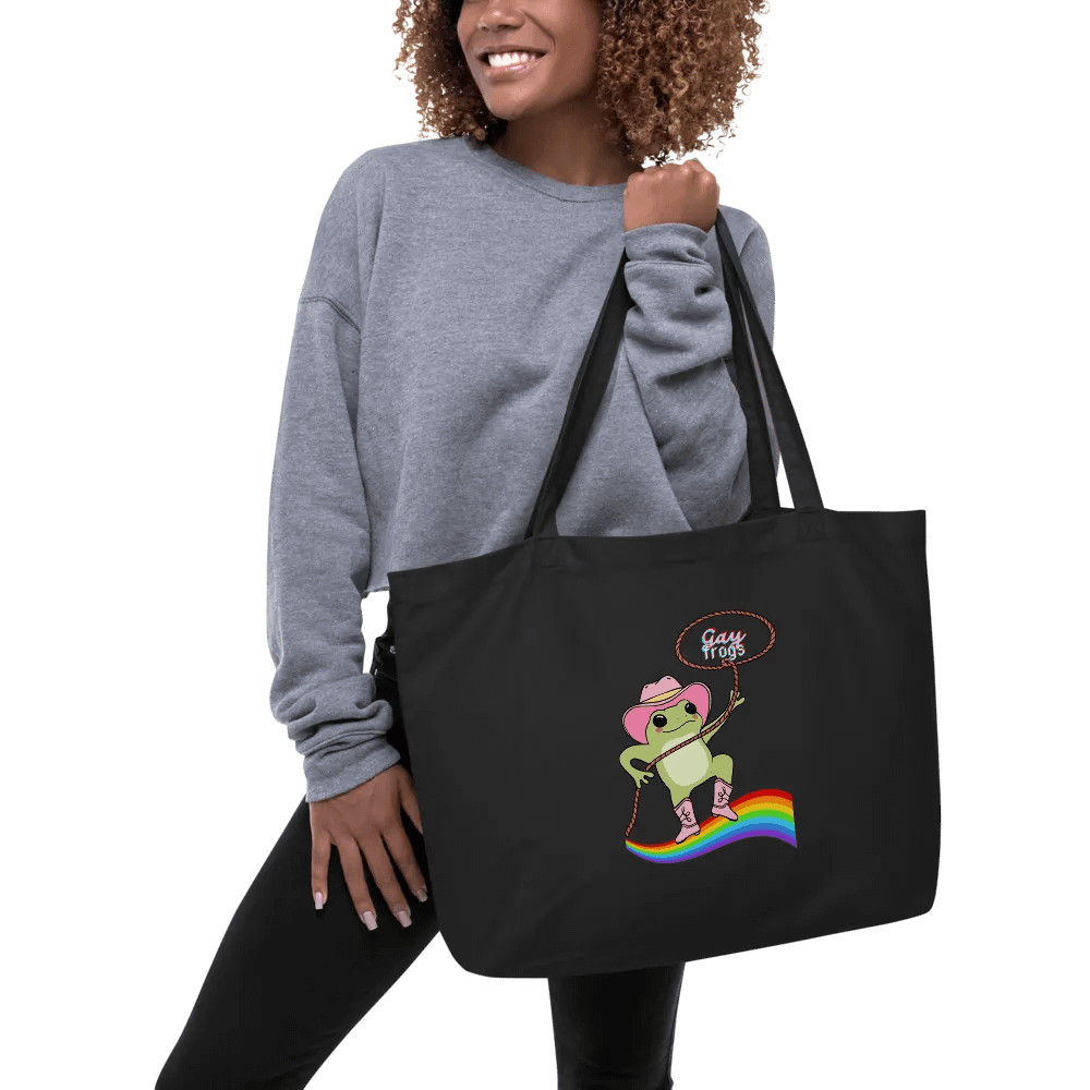 Gay Frog Hype Organic Tote product image (5)
