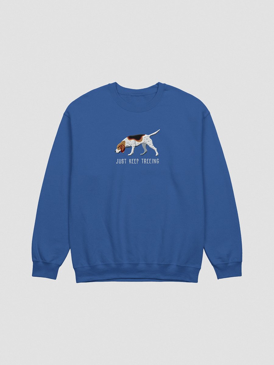 Redneck GPS Sweatshirt (Embroidered) of a Treeing Walker Coonhound product image (7)