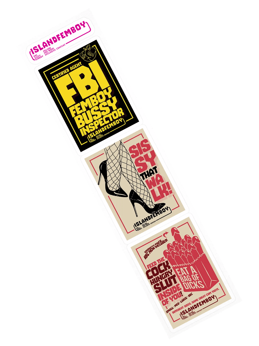 ISLANDFEMBOY : Sissy Sticker Pack : Femboy : Twink product image (3)