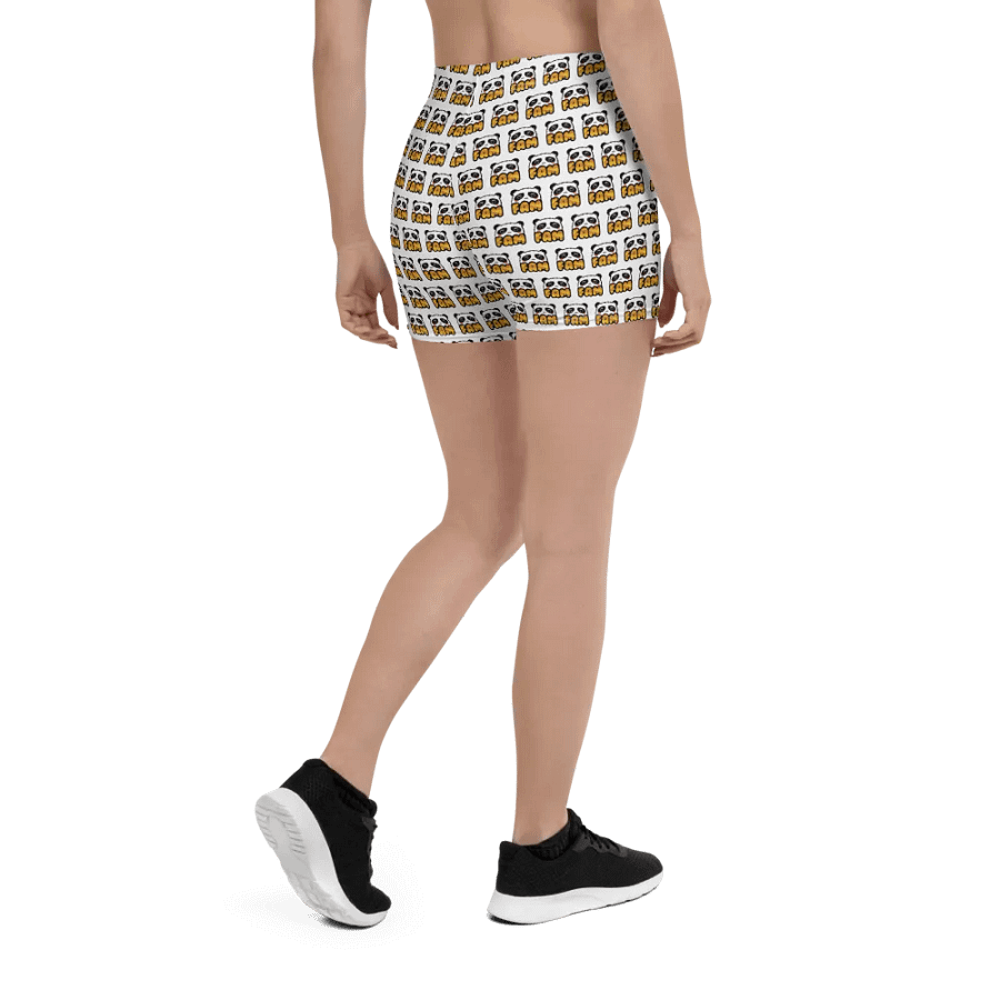 PandaFam Biker Shorts (up to 3xl) product image (10)