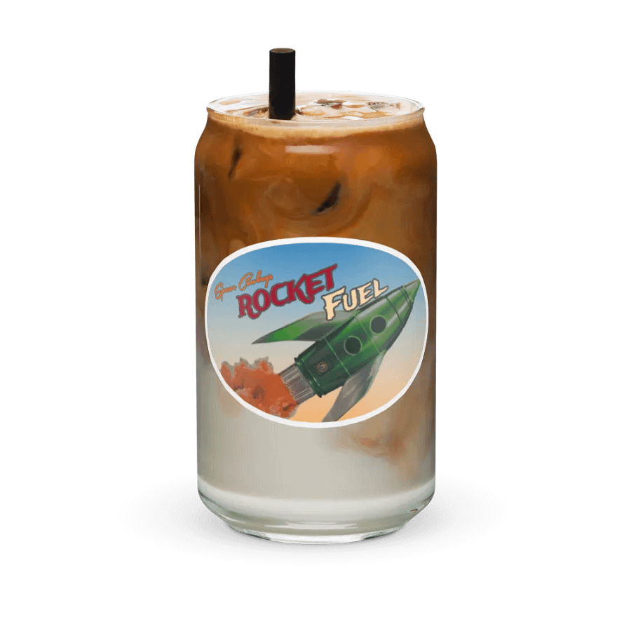 AG24 Rocket Fuel Can Glass product image (1)