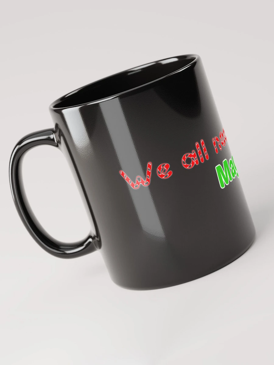 Christmas Magix Mug (black glossy) product image (3)