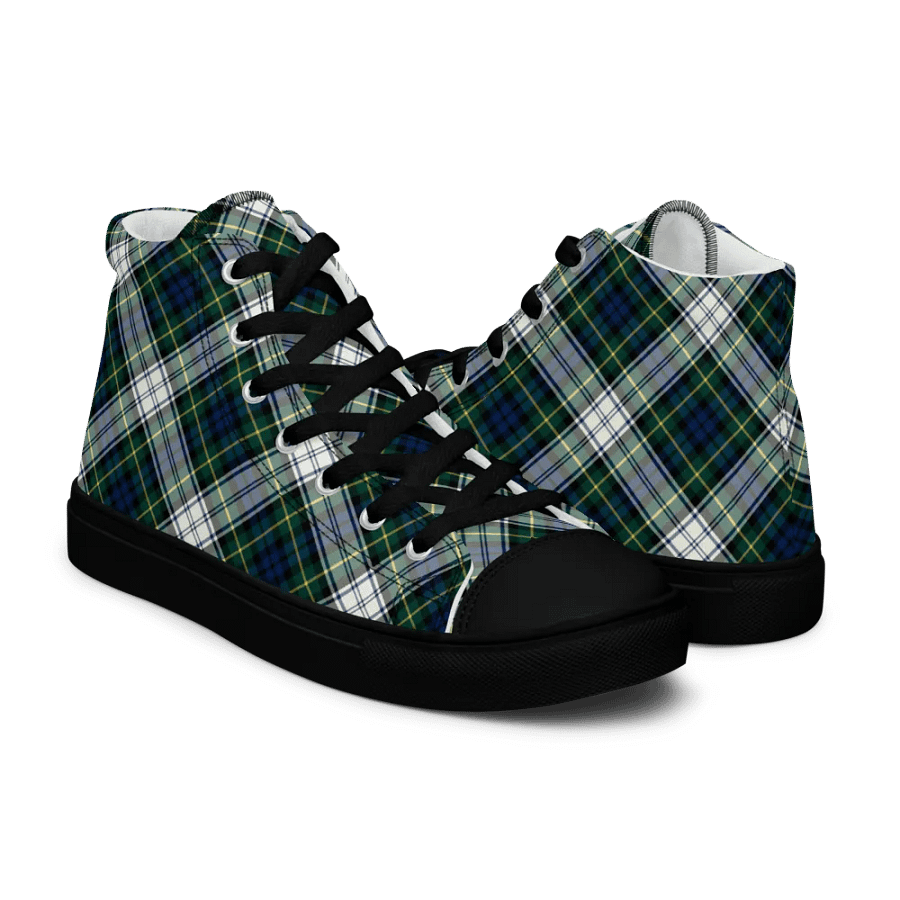 Gordon Dress Tartan Men's High Top Shoes product image (7)