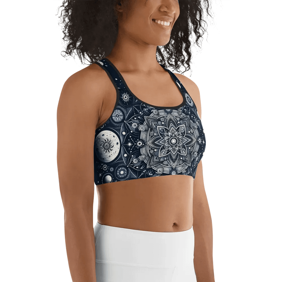 All-Over Print Sports Bra product image (5)