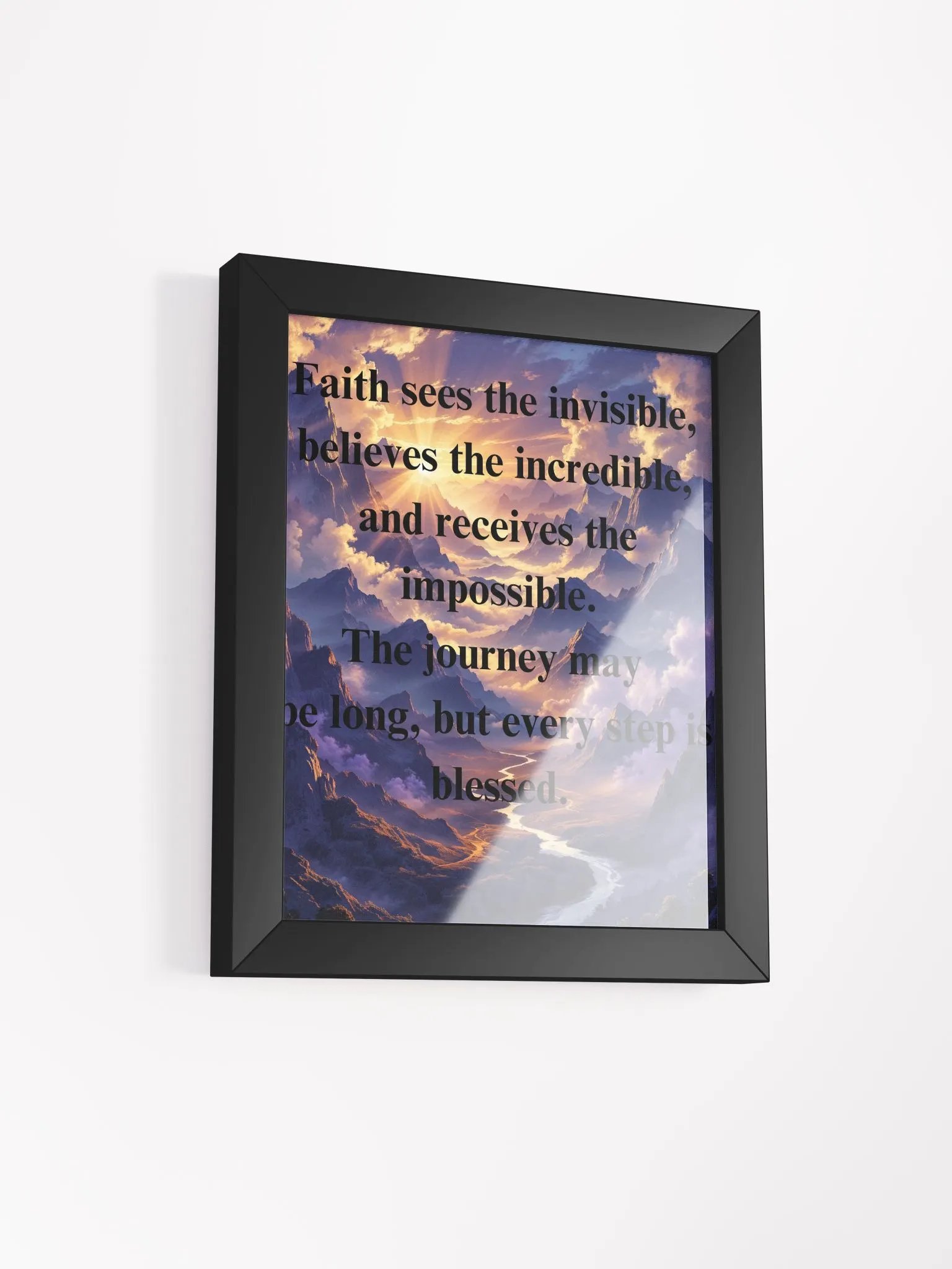 Faithful Journey Inspirational Art product image (8)
