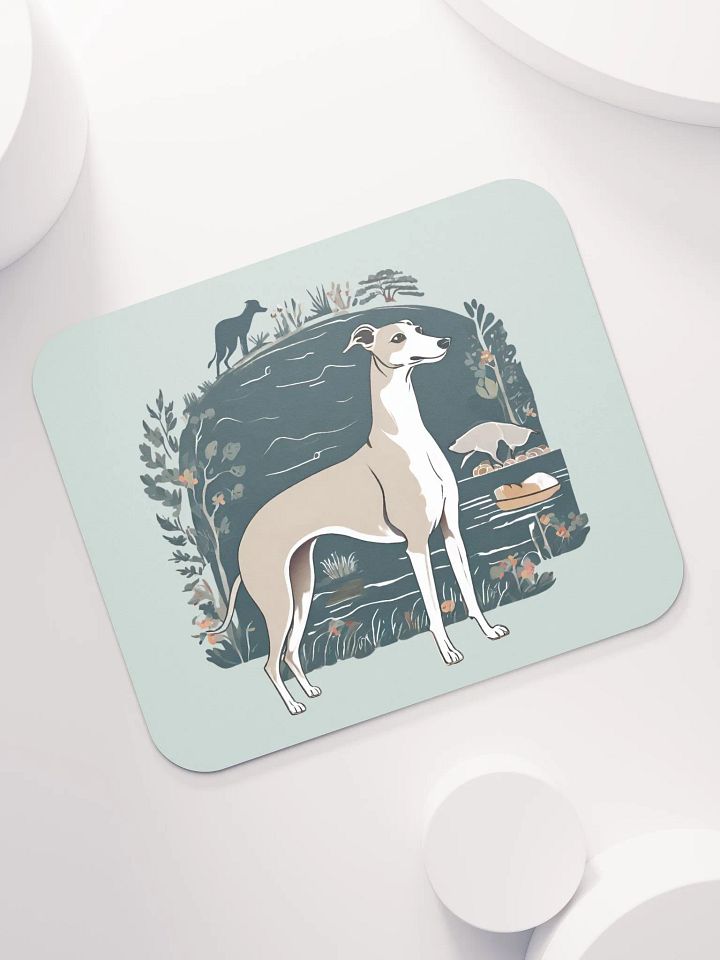 Botanical Greyhound Mouse Pad product image (2)
