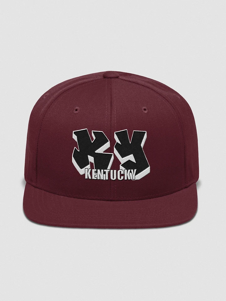 KENTUCKY, KY, Graffiti, Yupoong Wool Blend Snapback Hat product image (1)