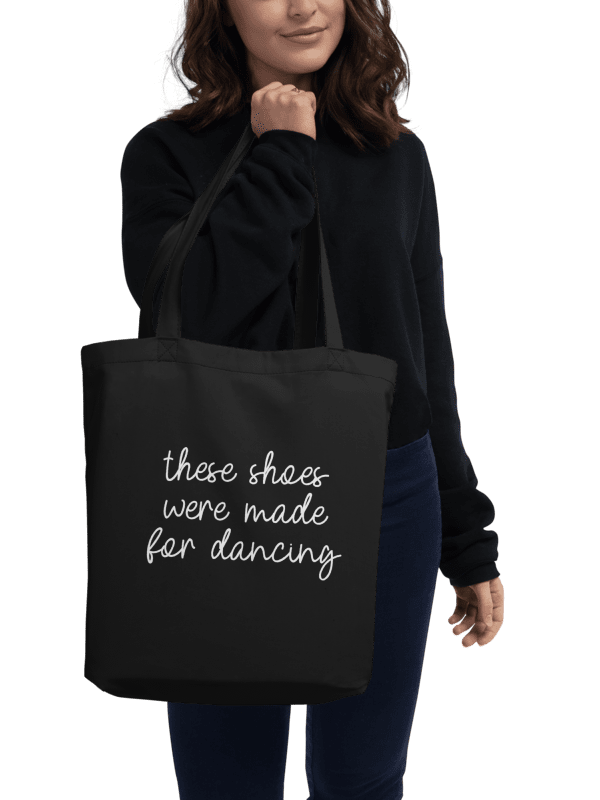 Organic Small Doublesided Tote | Multiple Options with White Logo and Quote product image (3)