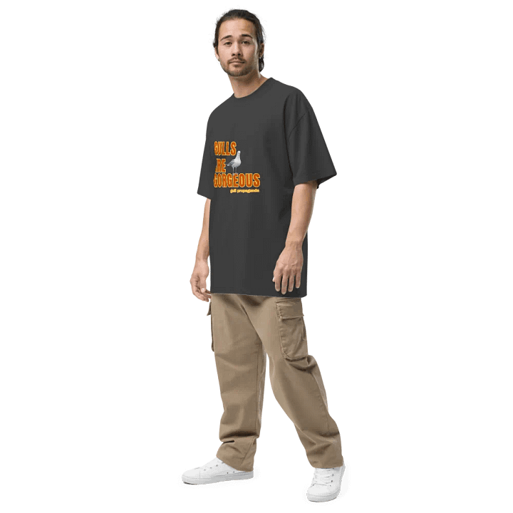 Gulls are Gorgeous - Gull Propaganda Oversize T-shirt product image (2)