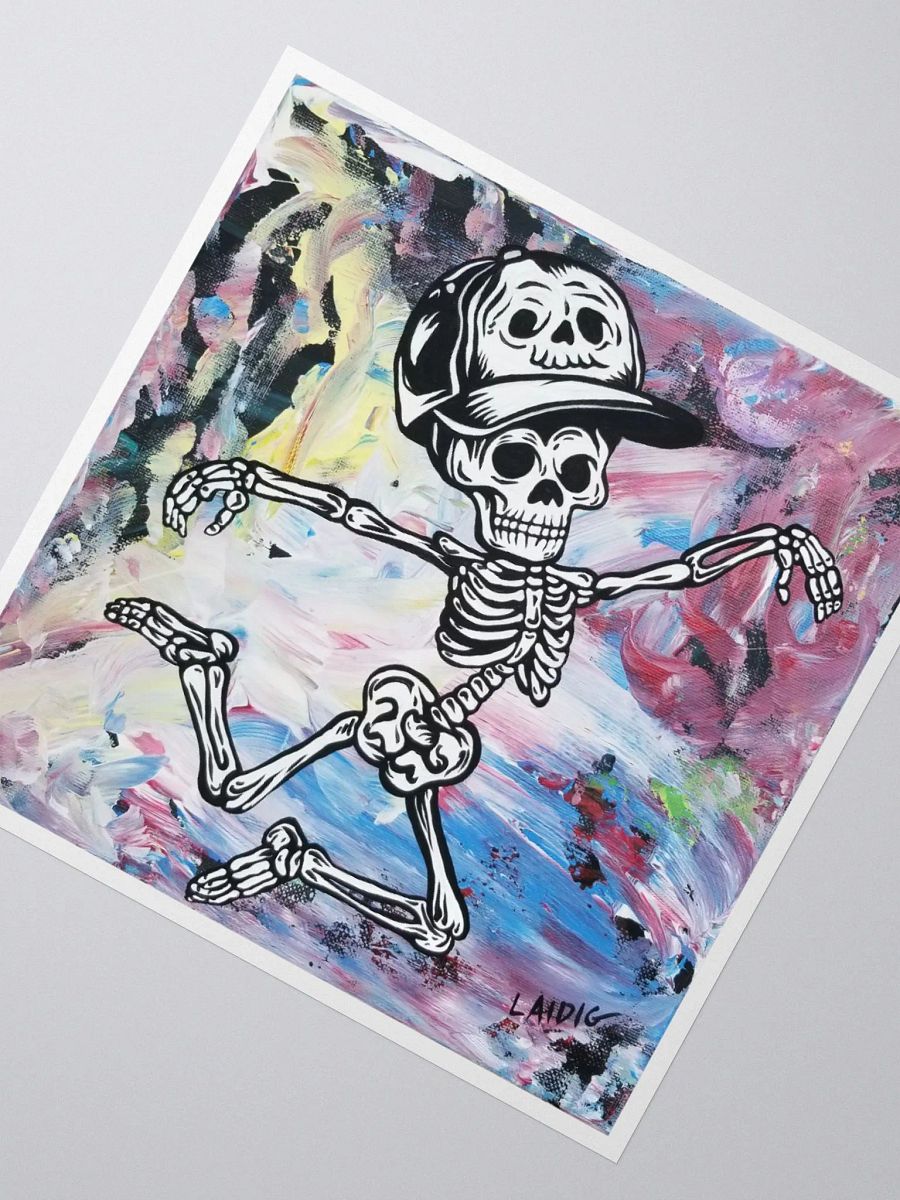Dancing Mr. Bone Daddy Vinyl Sticker product image (12)