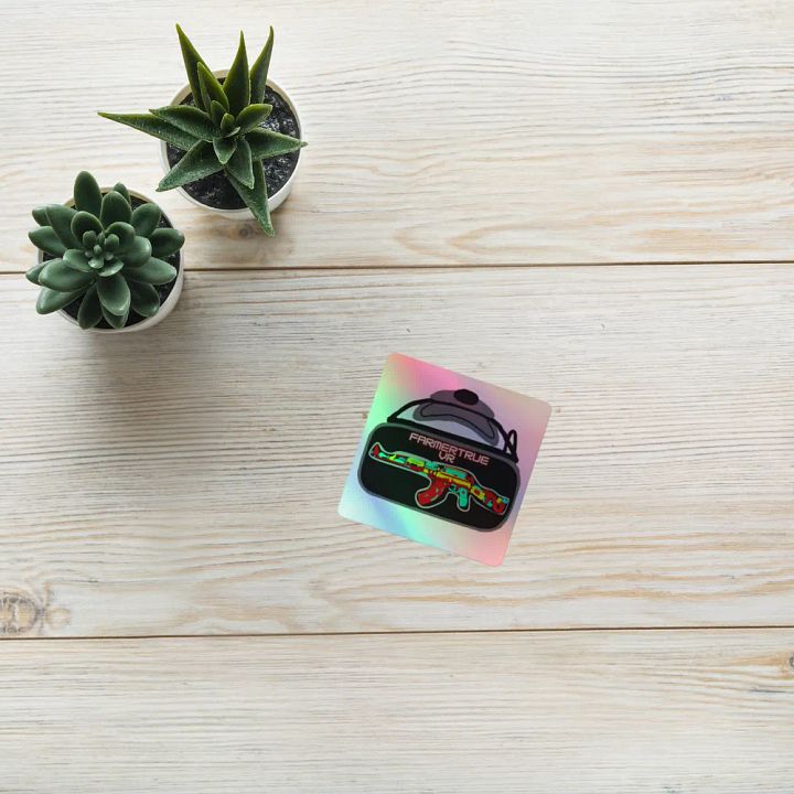 farmertrue Logo Sticker Holographic product image (2)