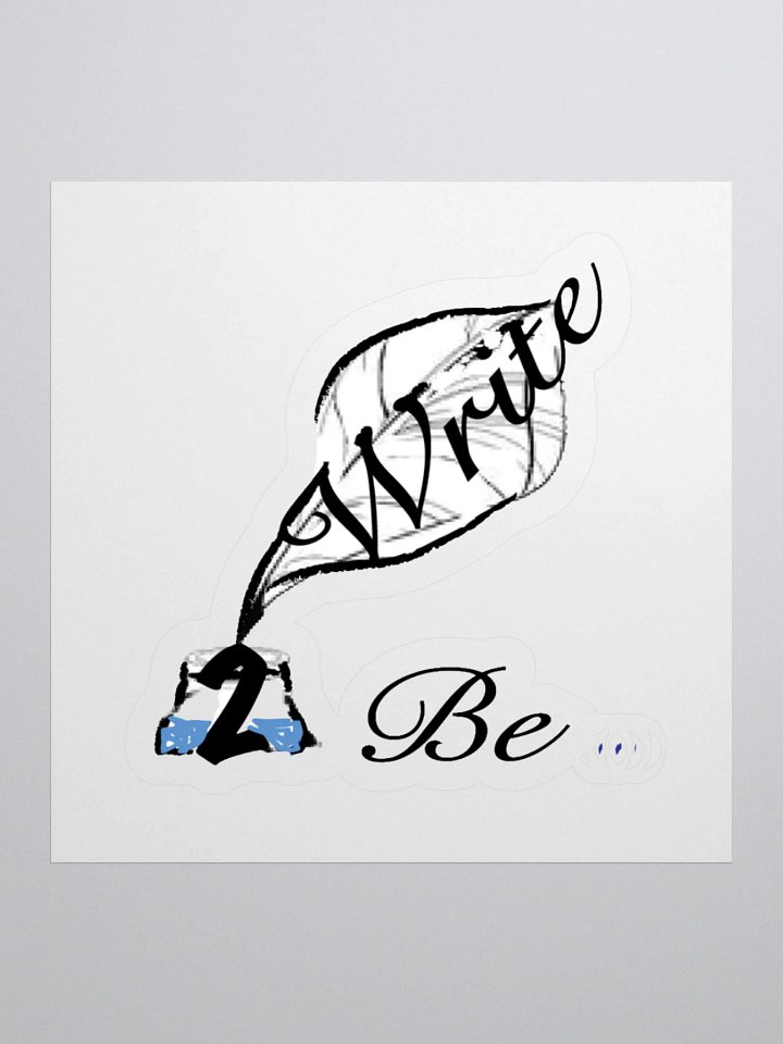 Write 2 Be Sticker product image (1)