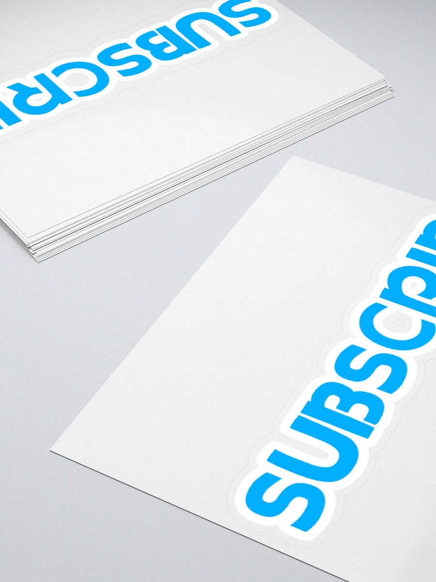 SUBSCRIB STICKER product image (14)