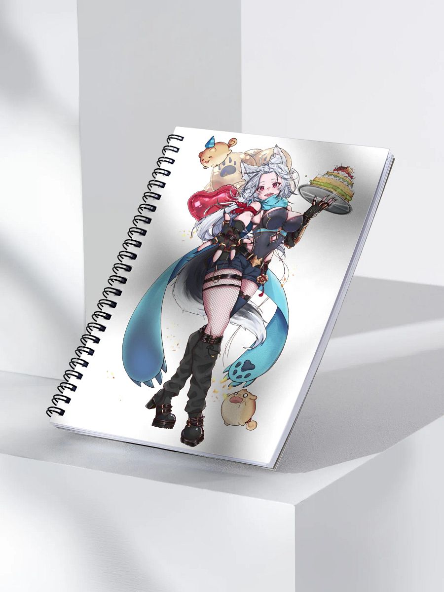 Fantasy Adventurer Paws Spiral Notebook product image (3)