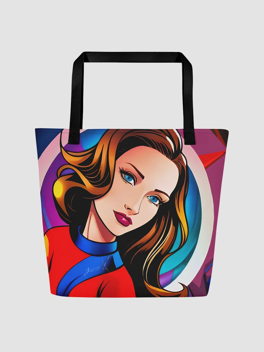 [Colour me trippy] All-Over Print Large Tote Bag product image (1)