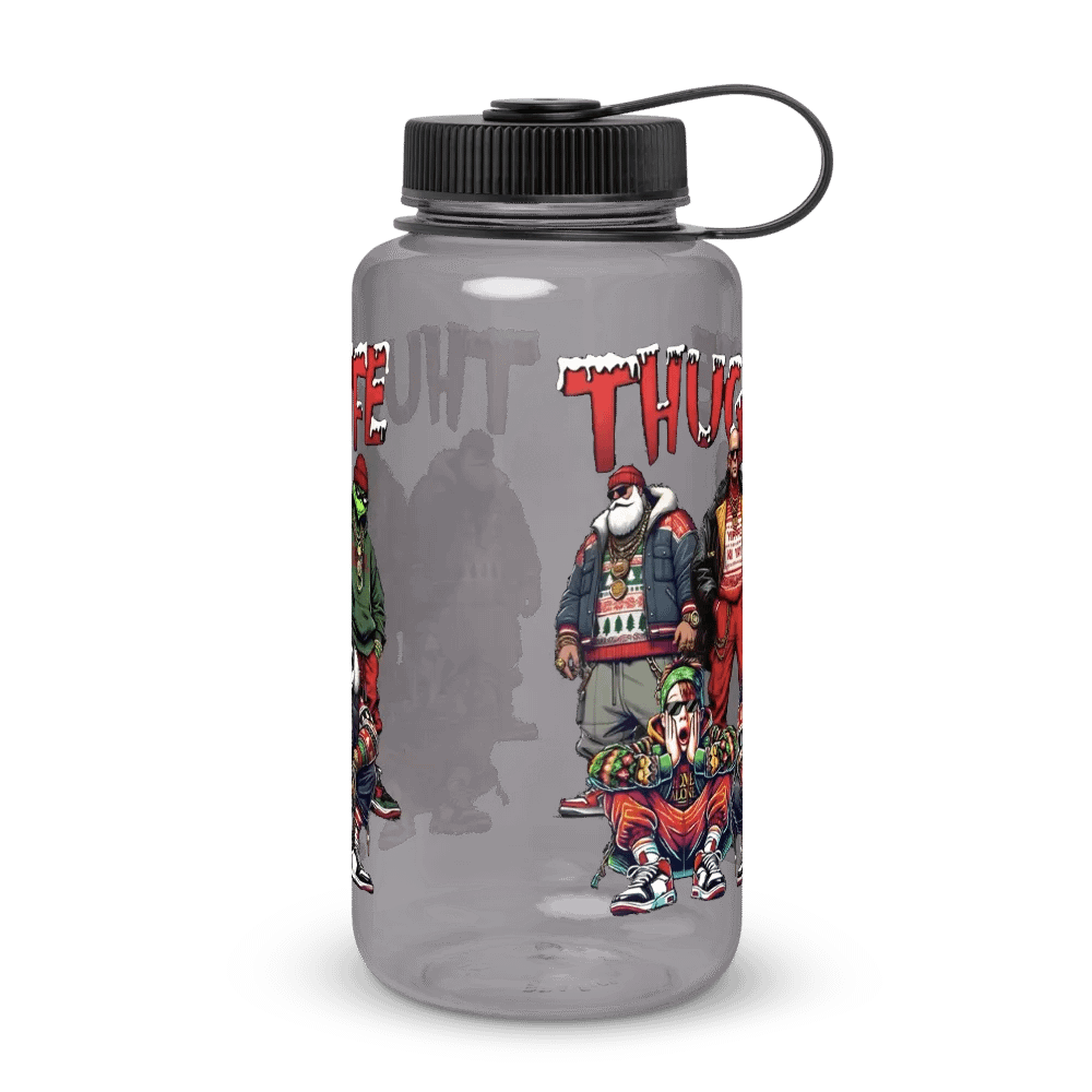 Urban Vibes Thug Life Water Bottle (Christmas) product image (2)