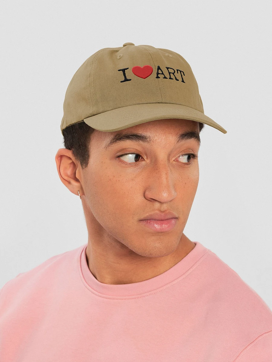 I Heart Art (On Light) - Embroidered Hat product image (6)