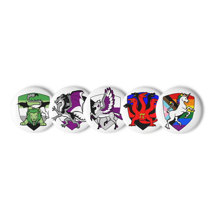 Pride Heraldry Pins: the Romantic Collection product image (1)