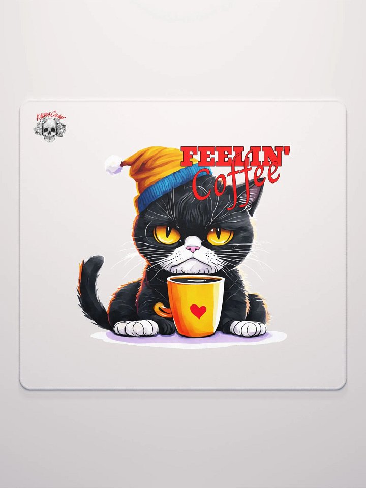 Feelin' Coffee Cat Mouse Pad product image (2)