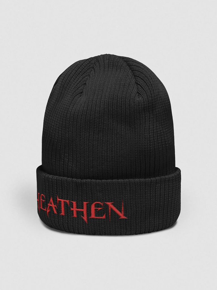Heathen Beanie - Red product image (4)