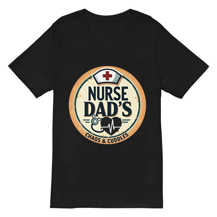 Nurse Dad's Chaos & Cuddles Tee product image (3)