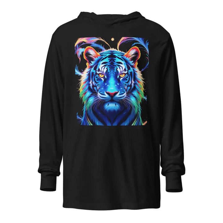 Mystical Tiger Unisex Hooded Tee Bella+Canvas (Adult Unisex) product image (1)