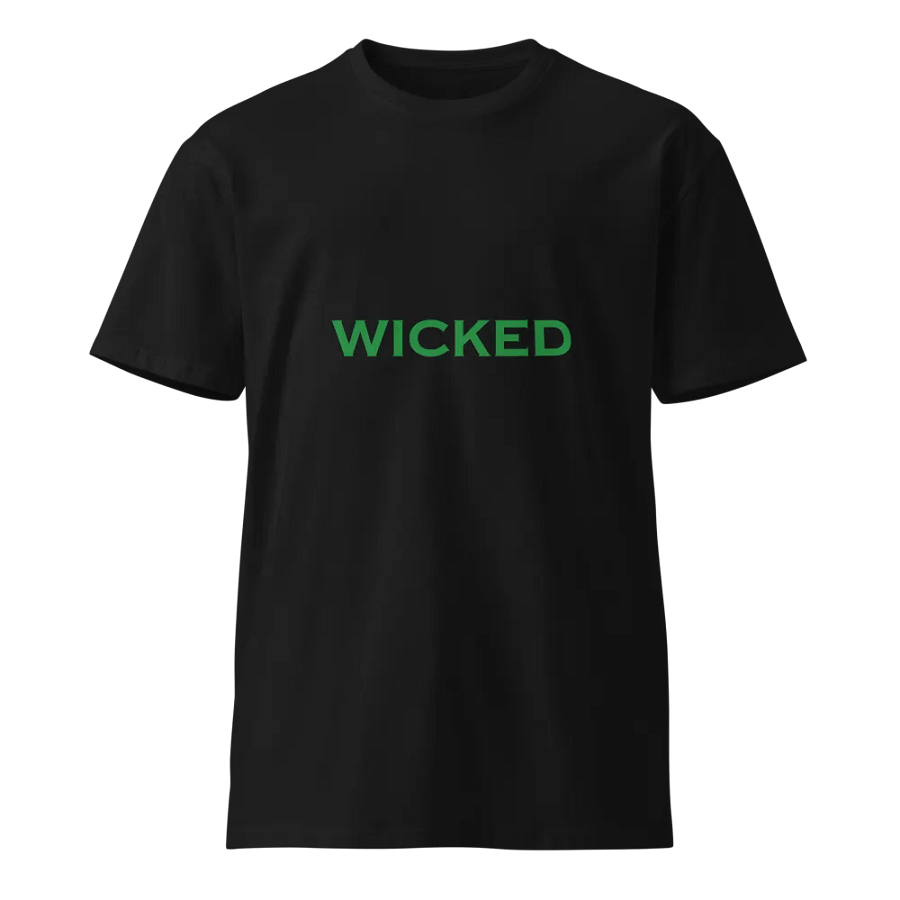 WICKED Bold Green Unisex T-Shirt product image (4)
