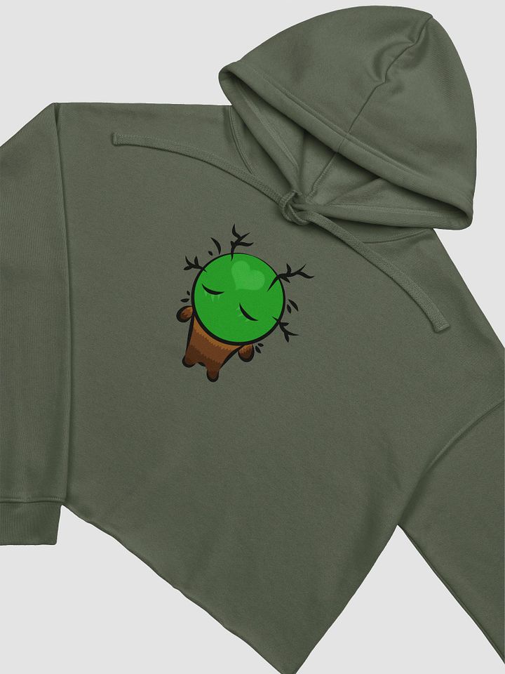 Frank Heart Fleece Crop Hoodie product image (2)