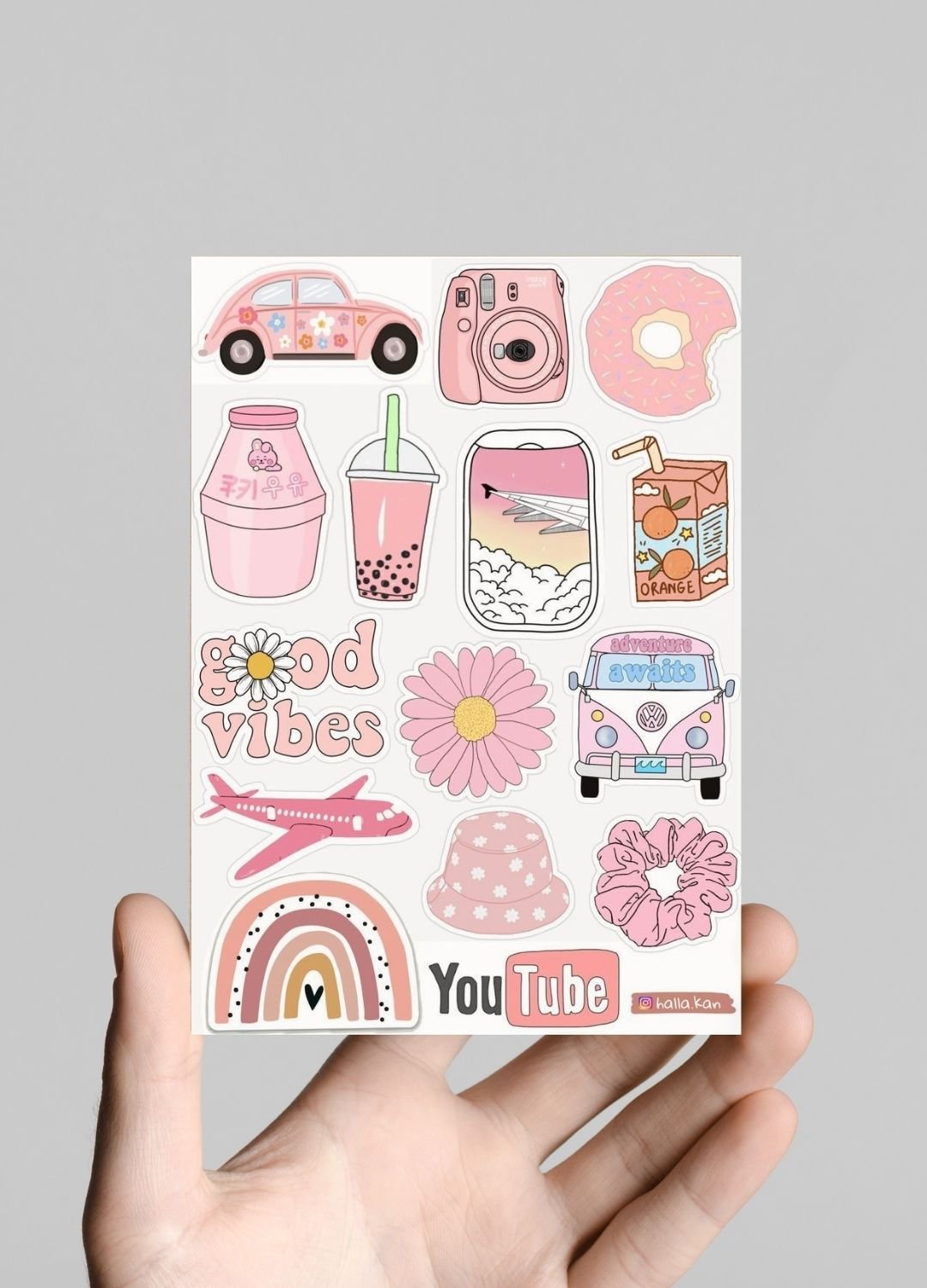 Rosy Day Essentials Sticker product image (32)