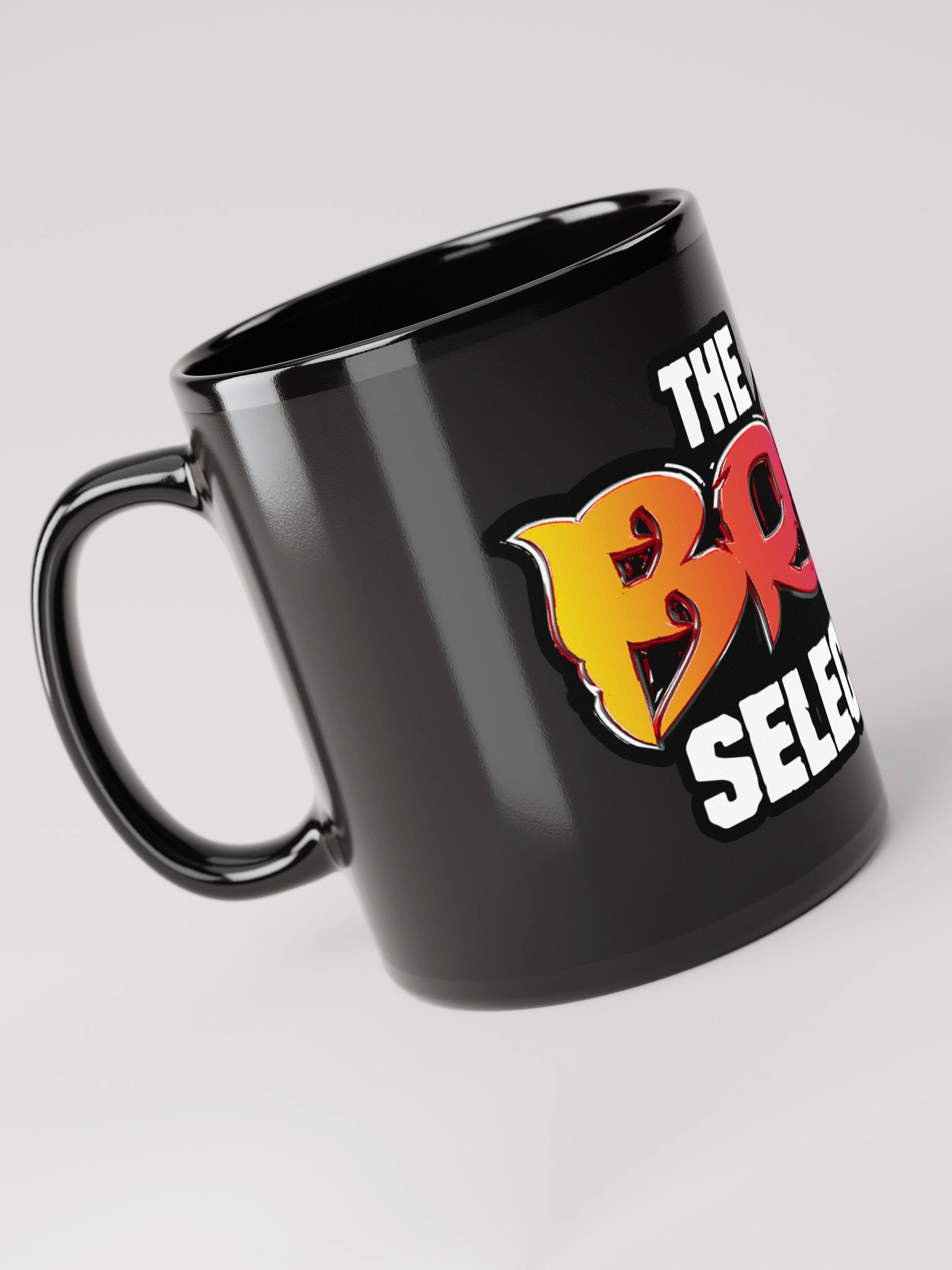 The Brisk Selection Rainbow Mug Black product image (2)