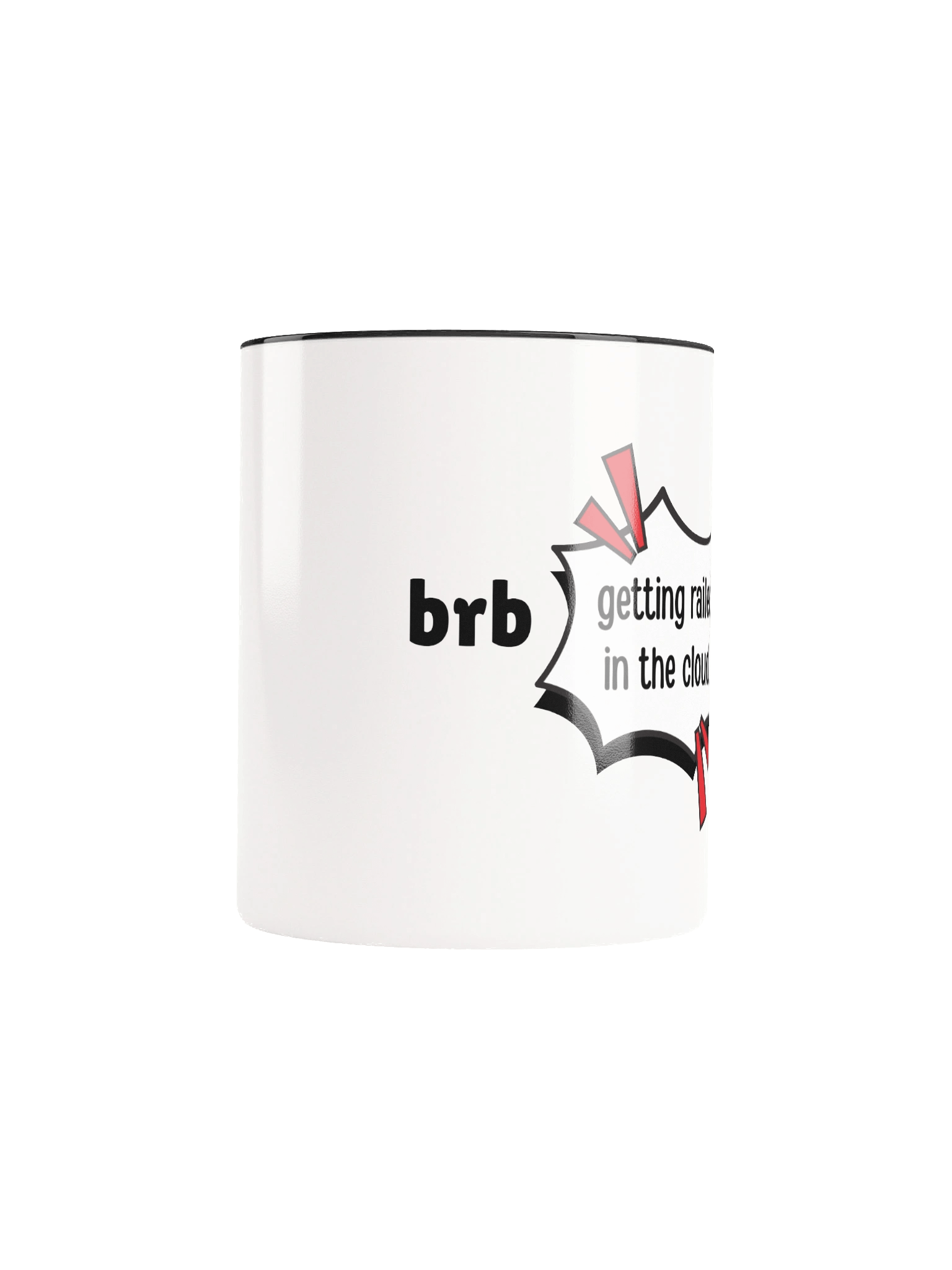 Cloud Railed Comic Mug product image (5)