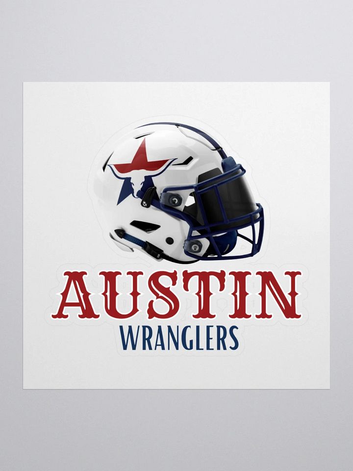 Austin Wranglers Stickers product image (1)