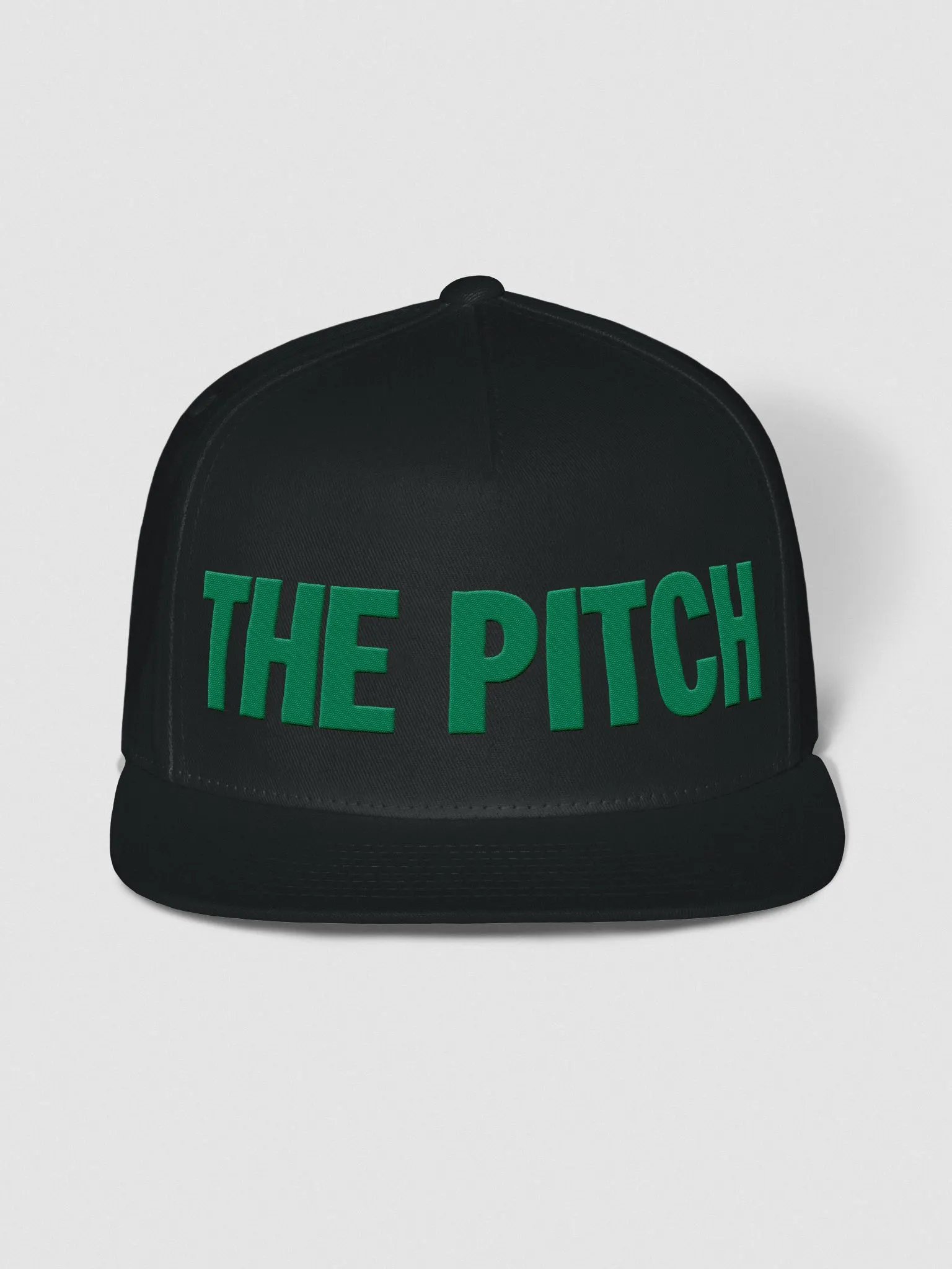 The Pitch Snapback with green bill product image (6)