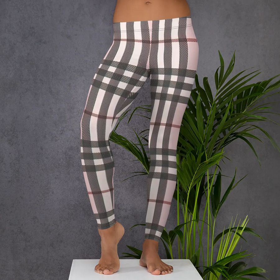 Plaid Perfection Custom Leggings product image (5)