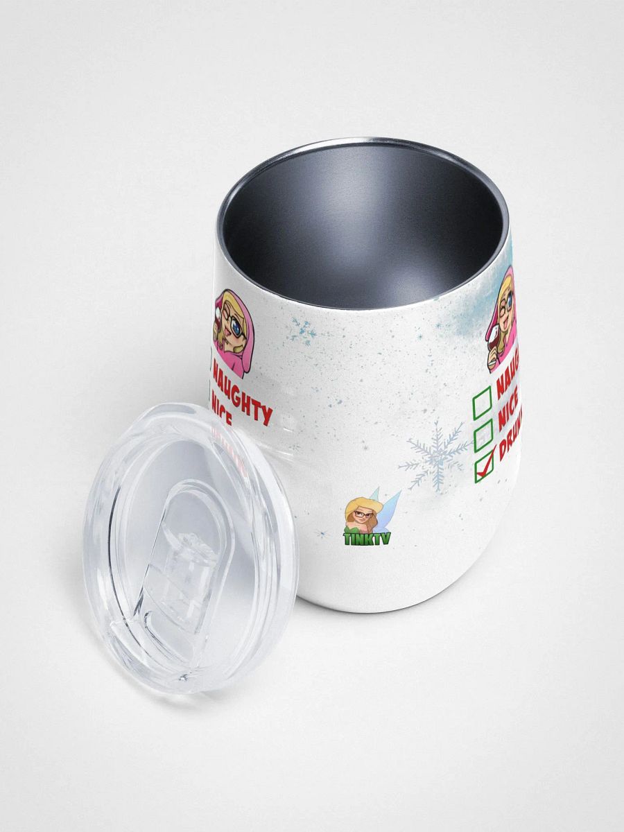 Naughty, Nice, Drunk Wine Tumbler product image (3)