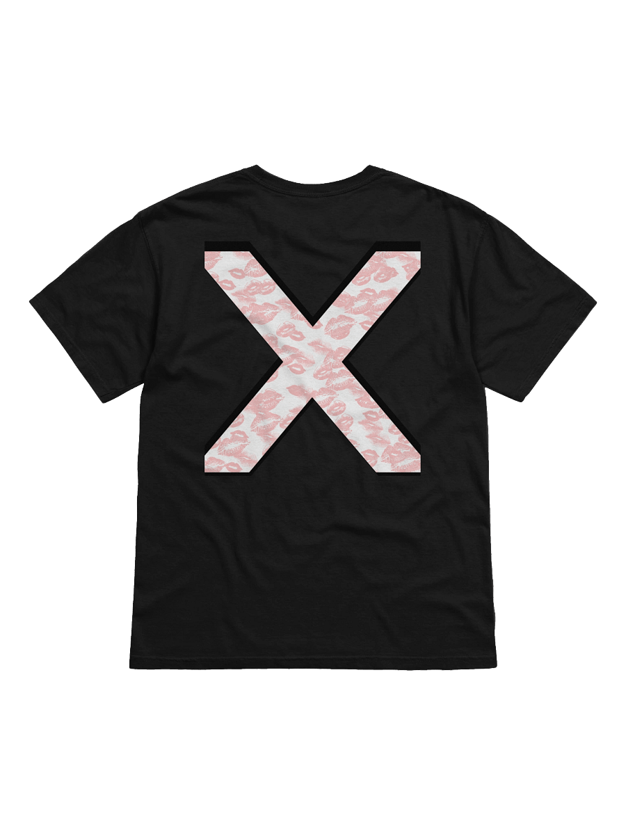 White X Pink Lipstick Kisses | Shirt product image (1)
