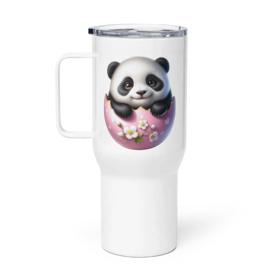Panda Easter Egg - Travel Mug w/ Handle product image (1)