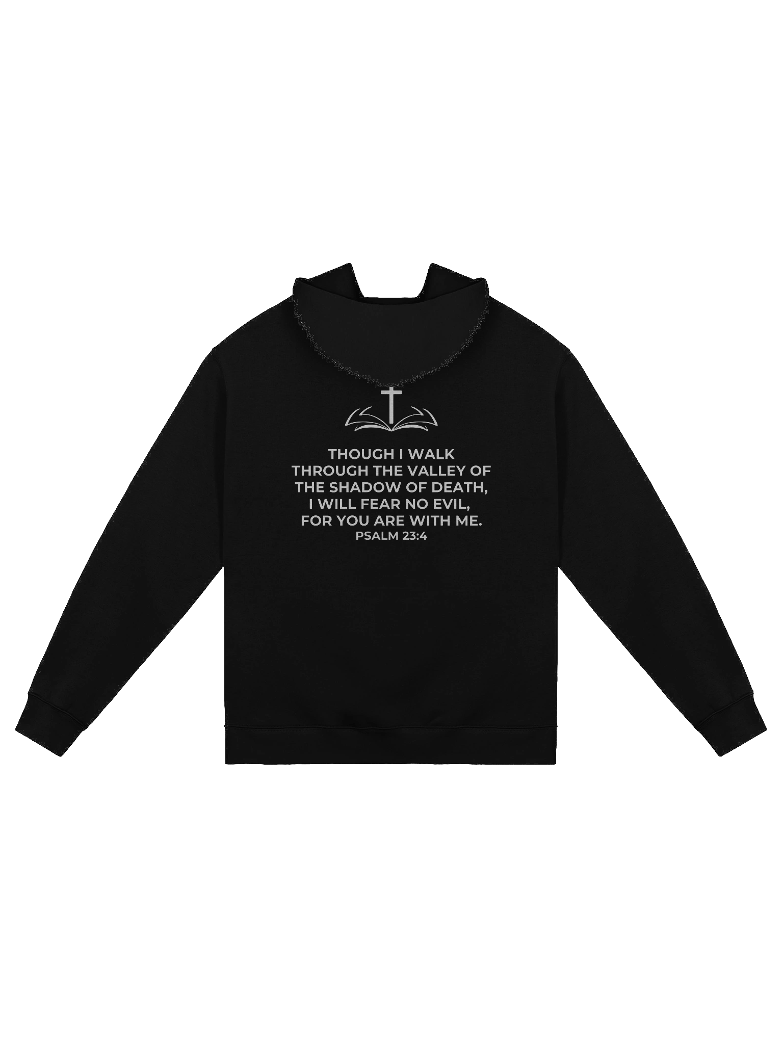 Psalm 23:4 Eclipse Oversized Hoodie product image (19)