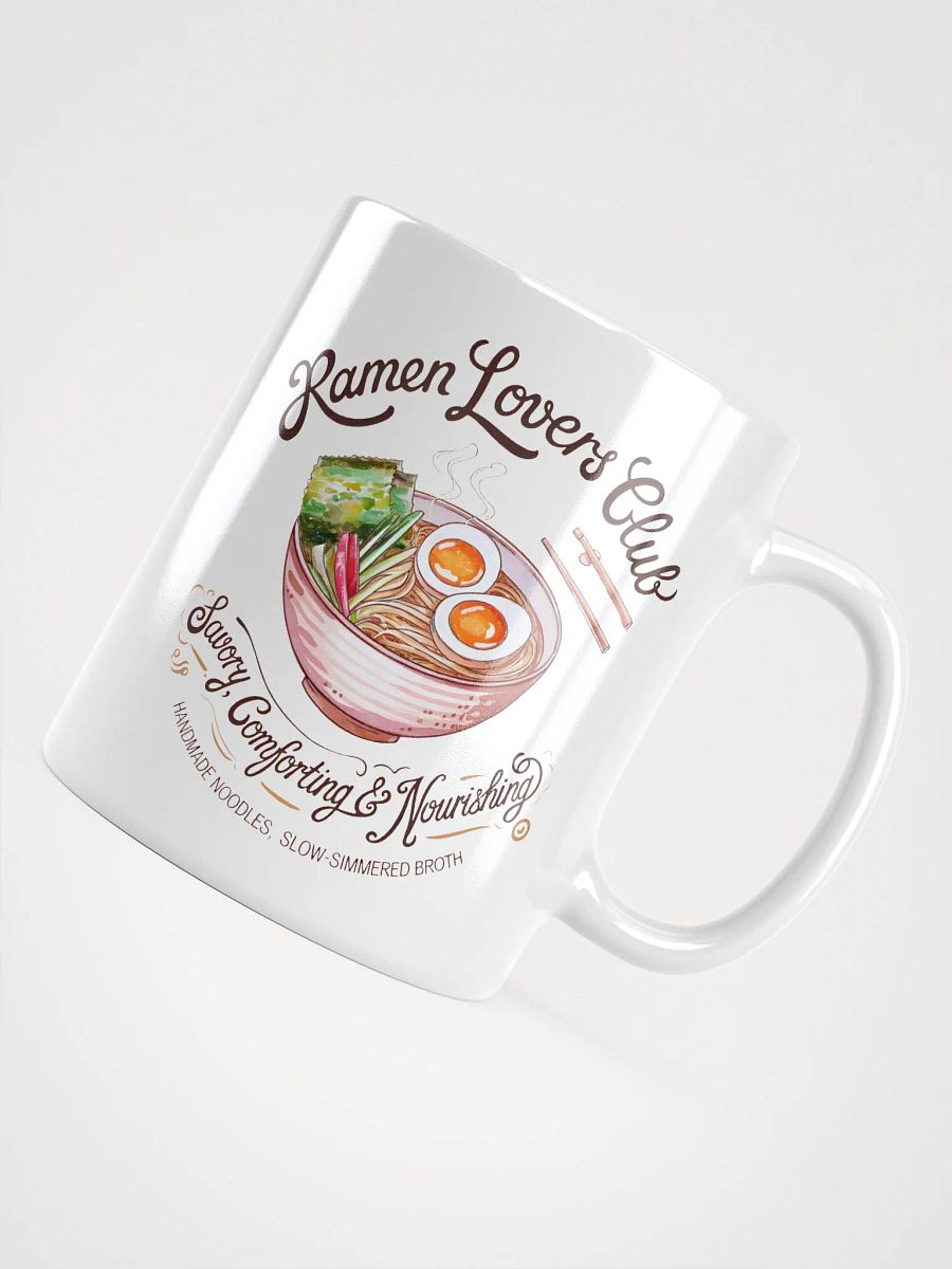 Ramen Lovers Club White Glossy Mug product image (10)