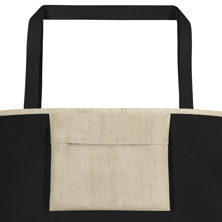 Wood Grain Look Tote/ Shopper Bag, Fade Proof, Machine Washable, Internal Pocket product image (2)
