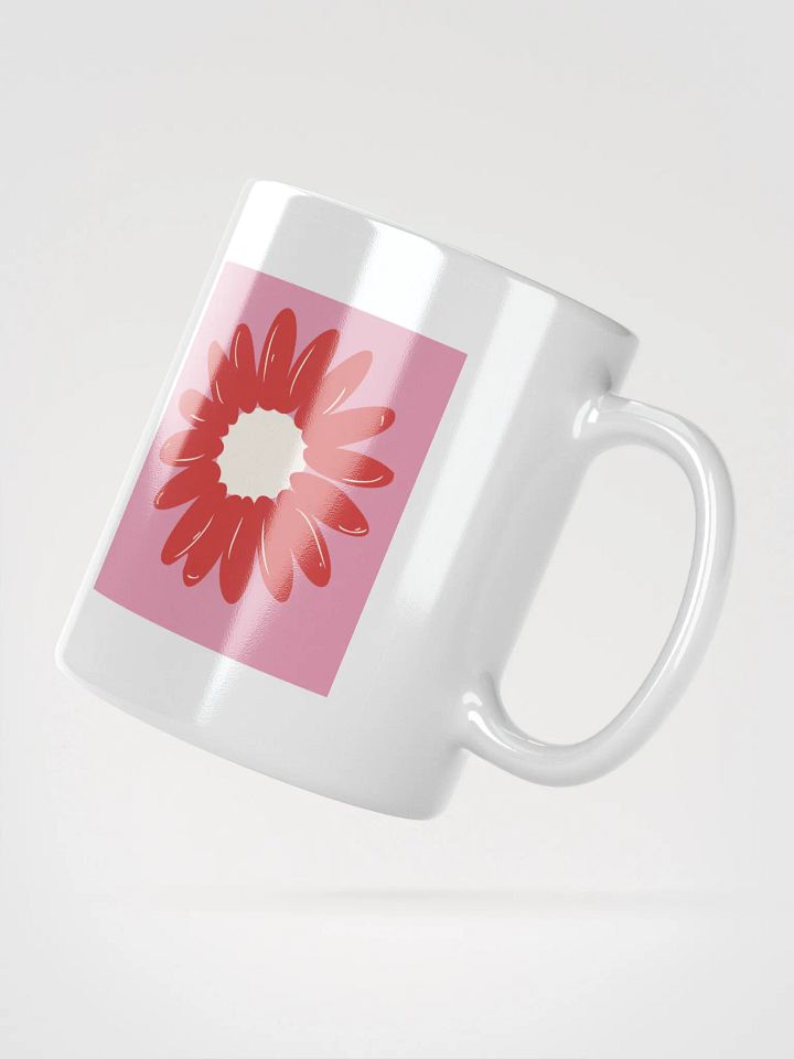Red and Pink Flower Mug product image (3)