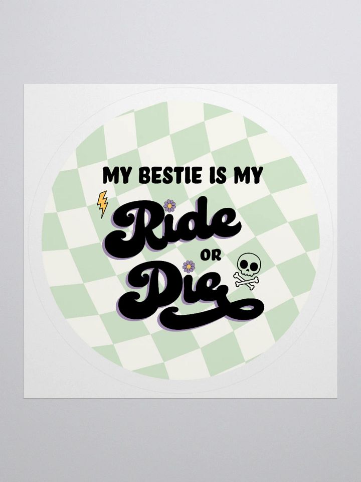 Ride or Die Sticker product image (1)