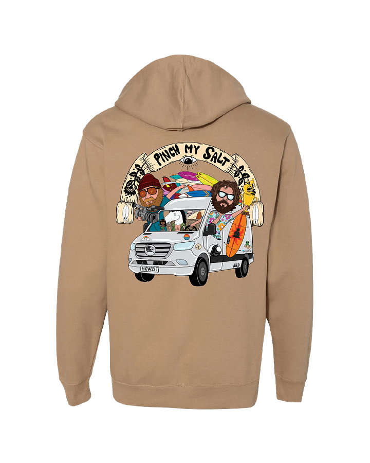 DA RULEZ HOODIE-SANDSTONE product image (2)