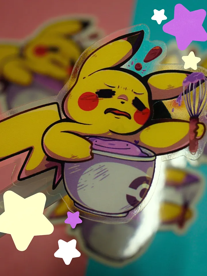 Cookin Pikachu⚡ (Clear) product image (2)